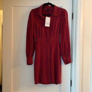 Zara shirt dress